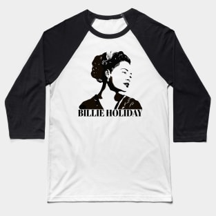 Billie Holiday Baseball T-Shirt